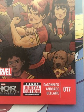 Captain Marvel 17 Kamala Khan/Ms.  Marvel Female Muslum Superhero Avengers Comic 5