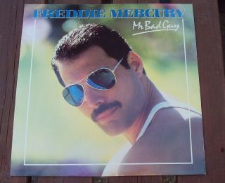 Freddie Mercury Mr Bad Guy Cbs 1985 Uk Lp 1st Pressing A1 / B1 (queen)