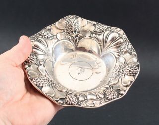 Small Antique Gorham Sterling Silver Art Nouveau Desert Bowl