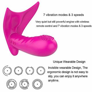 Women Invisible - Wearable Adult Toy Wireless Remote Control Vibrator Panty 3
