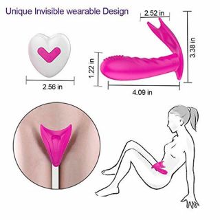 Women Invisible - Wearable Adult Toy Wireless Remote Control Vibrator Panty 5