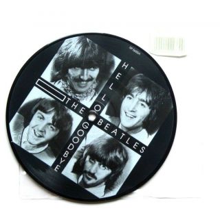 Beatles Picture Disc Hello Goodbye I Am The Walrus 7 " Vinyl The 20th Annivs