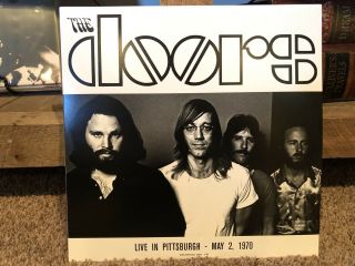 The Doors Live In Pittsburgh May 2,  1970 Double Album 180 Gram Rare