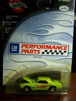 Hot Wheels 100 Preferred Gm Performance Parts Green 67 Camaro