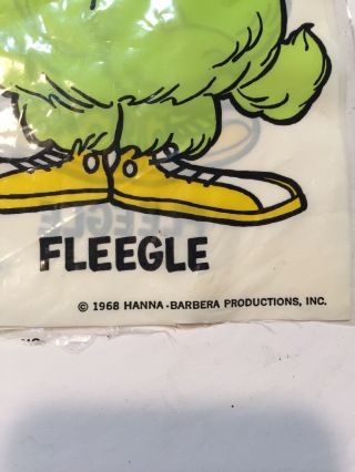 1968 Banana Splits Fleegle Plastic Hand Puppet Hanah Barbera Dog Cartoon 2