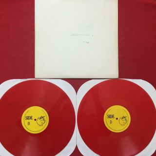 LED ZEPPELIN IN CONCERT RARE 2 LP LIMITED ED RED VINYL LIVE MSG NY 2.  12.  75 2