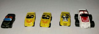 Set Of 5 Vintage Micro Machines Chevy Suv Trans Some Are Galoob Some Aren 