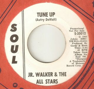 Jr Walker & All Stars Tune Up Promo Motown Northern Soul Usa 45