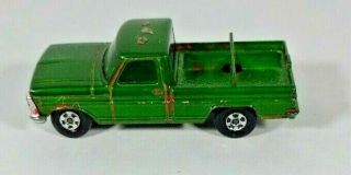 1969 Matchbox 50 By Lesney Metal Toy Green Ford Kennel Truck 2 5/8 " England