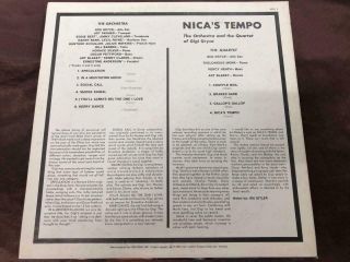 GIGI GRYCE NICA ' S TEMPO SAVOY SOPU - 3 MONO JAPAN Vinyl LP 7