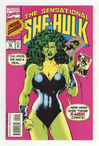 Sensational She - Hulk 60 1994 Nm - 9.  2