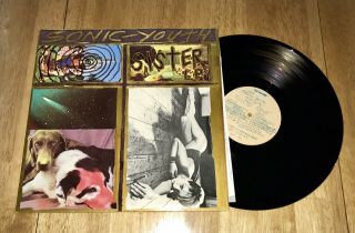 Sonic Youth " Sister " Post - Punk Indie Lp Sst Insert