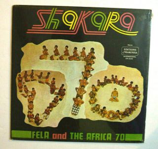 Afro Funk Lp - Fela And The Africa 70 - Shakara Makossa Em 23.  05 Og