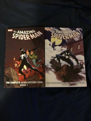 The Spiderman The Conplete Alien Costume Saga Book 1 And 2