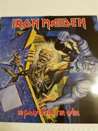 Iron Maiden No Prayer For The Dying 1st Pressing 1990 Ex/ex Vinyl