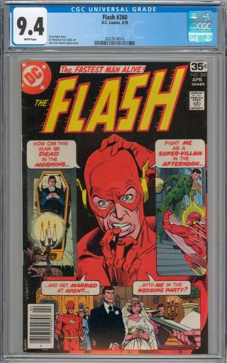 The Flash 260 Cgc 9.  4 Nm White Pages