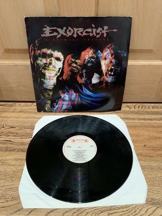 Exorcist: Nightmare Theatre Lp Vinyl 1986 (roadrunner) Rare