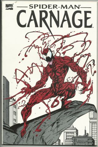 Spider - Man Carnage 1993 Marvel Graphic Novel Tpb 1st Print Marc Bagley