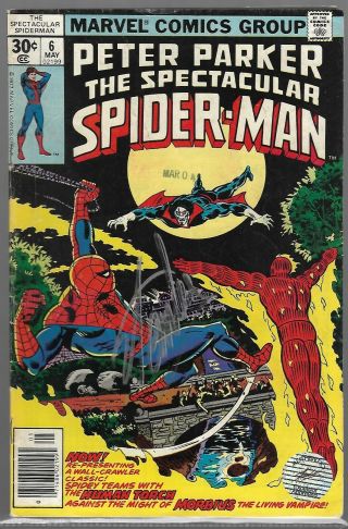 Stan Lee Signed Spectacular Spider - Man 6 Marvel Comics Auto 1977 W/ Hologram