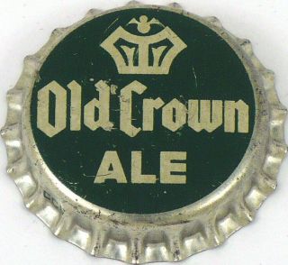 1950s Indiana Fort Wayne Old Crown Ale Cork Crown Tavern Trove W