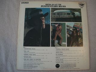 DAVID ALLAN COE - PENITENTIARY BLUES - 1970 LP 2