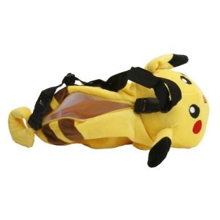 Cute Pokemon Pikachu 40cm Backpack Shoulders Bag Collectible Soft Plush Doll