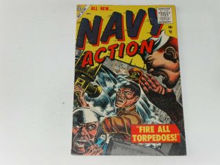 Navy Action 9 Dec 1955 Atlas War Comic Fine