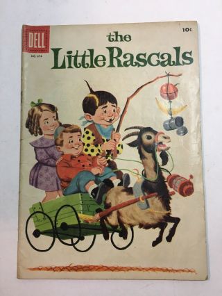 The Little Rascals Fc Four Color 674 (1956) Silver Age Dell Ungraded
