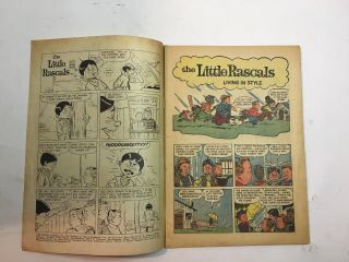 THE LITTLE RASCALS FC FOUR COLOR 674 (1956) SILVER AGE DELL UNGRADED 5