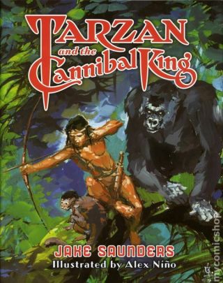 Tarzan And The Cannibal King Hc Deluxe Edition 1dlx - 1st Nm