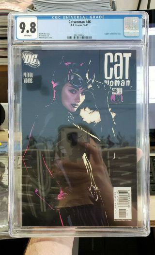 Catwoman 46 (vol.  3) - Cgc Graded 9.  8 - Adam Hughes Cover Captain Cold