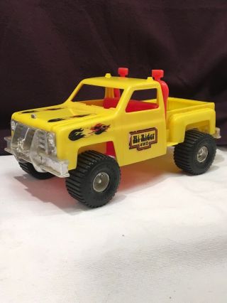 Vintage Processed Plastic Co.  Chevrolet Chevy Truck Hi - Rider.