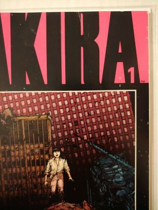 AKIRA 1 FIRST PRINT 1988 Movie Coming Epic Comics Manga Katsuhiro Otomo 2