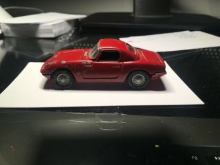 Vintage Toy Car Corgi Toys (red) " Lotus Elan S2 "