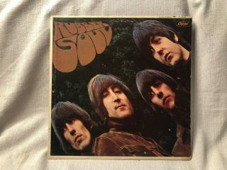 1965 The Beatles Rubber Soul LP Album Vinyl Capitol Records ‎T 2442 VG,  /VG Mono 4