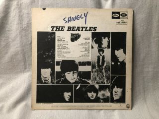 1965 The Beatles Rubber Soul LP Album Vinyl Capitol Records ‎T 2442 VG,  /VG Mono 5