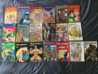 Meatmen Gay Male Comics Volumes 1 3 4 5 6 7 8 9 10 13 14 15 16 17 18 19 20 21 22