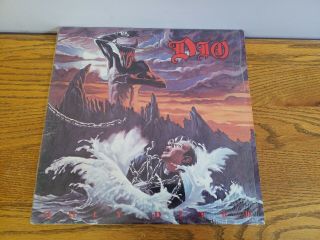 Dio Holy Diver Vinyl Lp 1983 Warner Bros Orig Pressing 1 - 23836 Vg,  Heavy Metal