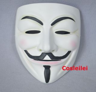 Halloween Guy Fawkes V For Vendetta Anonymous Resin Mask