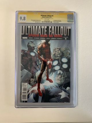 Ultimate Fallout 4 1st App Of Miles Morales Spider - Man Cgc 9.  8 Signed Bendis