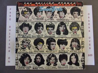 The Rolling Stones Some Girls Lp Banned Cover Coc 39108