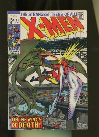 X - Men 62 Fn 6.  0 1 Book Marvel 1st Appearance Of The Creator & Savage Land M.