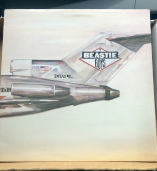 Beastie Boys - Licensed To Ill/ 1st Press Us Vinyl Lp