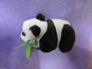 Wildlife Pandas Panda Bear Mini Stuffed Plush Doll Toy Backpack Bag Charm Us Un3