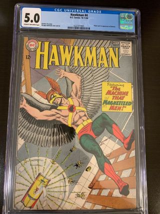 Hawkman (1st Series) 4 1964 Cgc 5.  5 1227311001