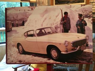 1960 Volvo P - 1800 Sports Coupe The Ultimate Of Quality 12x17.  9 In Photo Poster