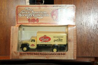 Vintage Diecast Ford F - 5 1/64 Truck Pearl Lager Beer American Highway