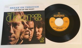 The Doors / Break On Through & End Of The Night / Ltd 2017 / 45 W Ps /