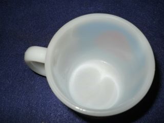 Vintage Milk Glass Chase & Sanborn Advertising Coffee Cup/Mug 4