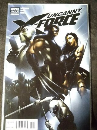 Uncanny X - Force 1 Variant Edition 1:25 Clayton Crain Cover Marvel Comics X - Men